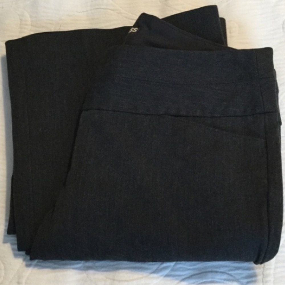 Express dark grey business Editor pants